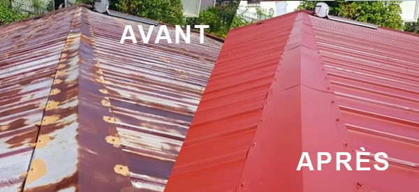 TECHNITOITURE974 : votre artisan couvreur dans l'île de la réunion 974 : travaux de couverture, réparation, entretien toiture en tôle, pose de gouttières, Nettoyage, démoussage toit tôle, traitement de la rouille, étanchéité, resserrage de boulons et peinture hydrofuge toiture, ravalement peinture façade, nettoyage des extérieurs.